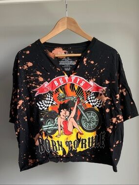 Betty Boop Crop Top